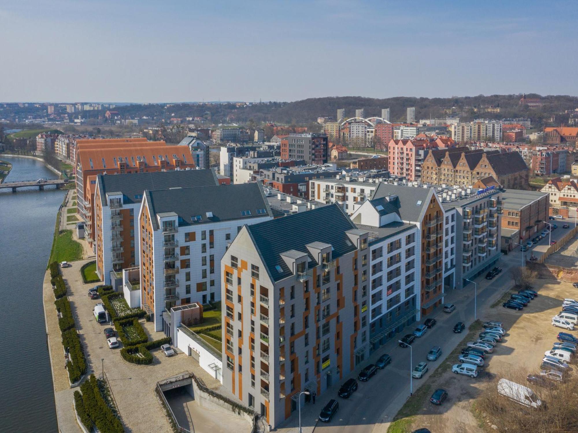 City Center - Riverside By Apartmore Гданск Екстериор снимка